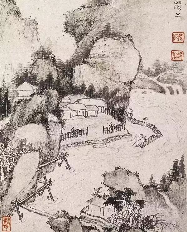 枯笔之境,枯笔之境的书法作品