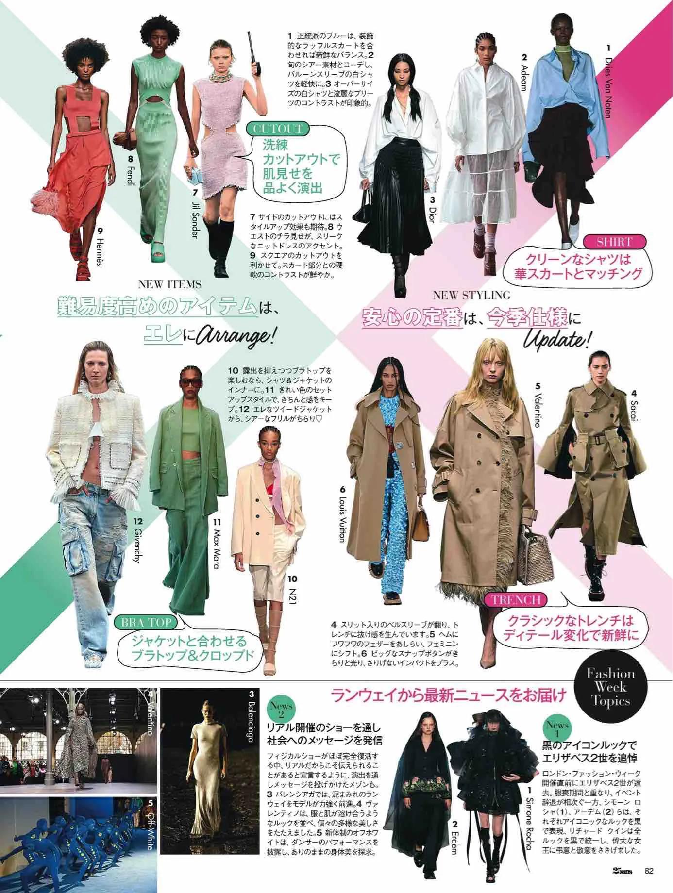 日本时尚杂志12月,25ans杂志