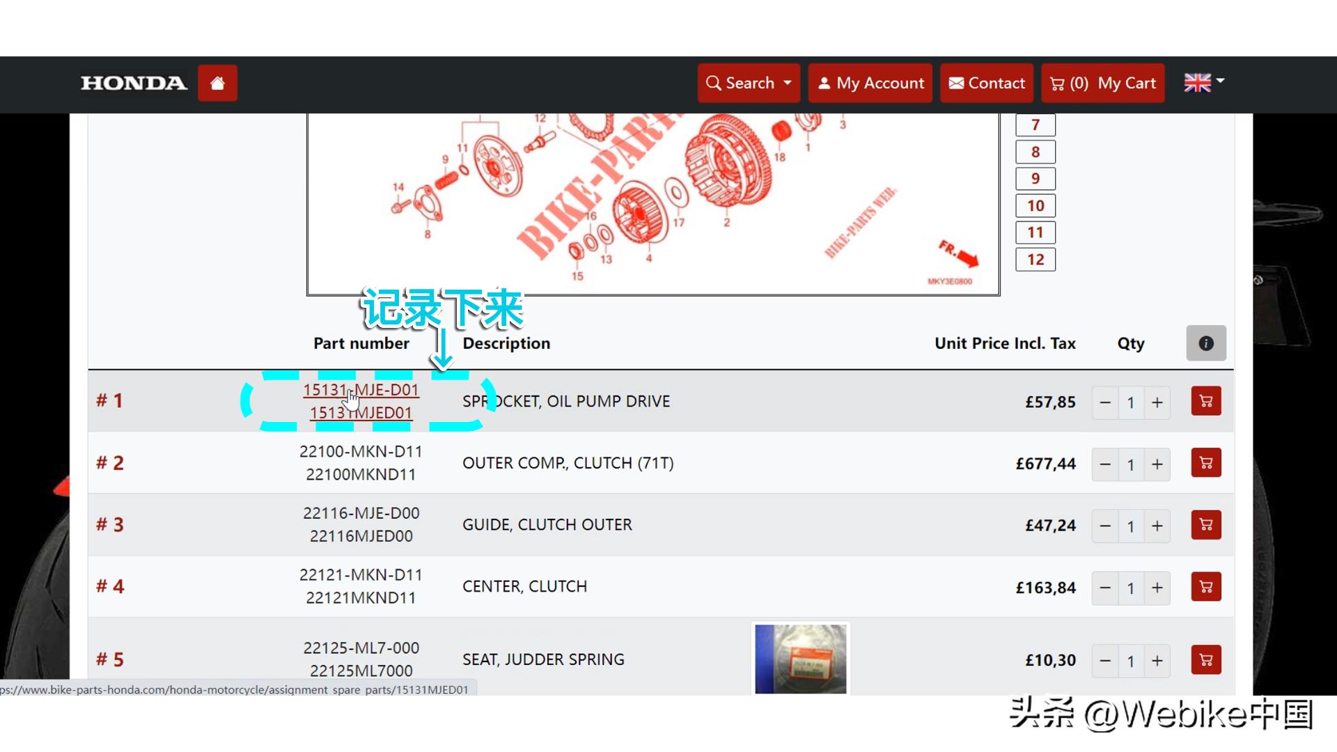 摩托车都要哪些配件和材料,摩托车没有原厂件可以买吗