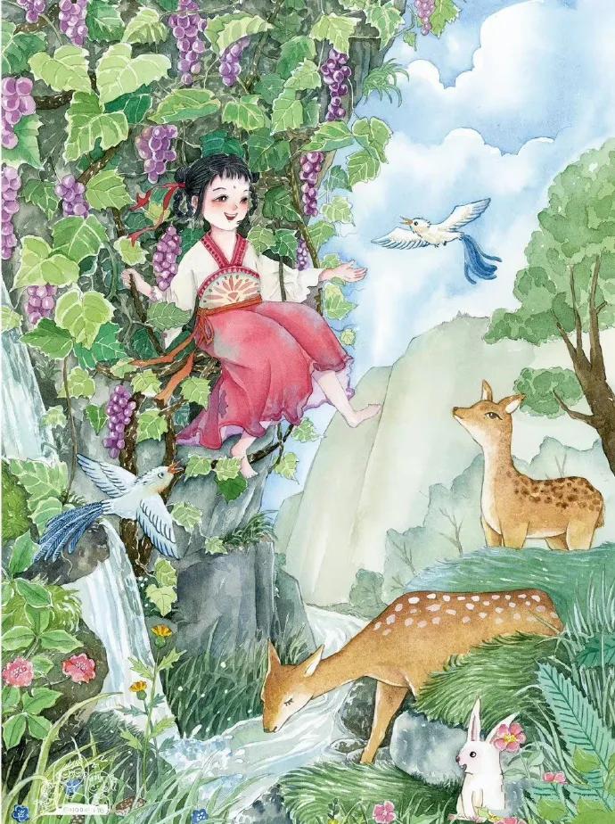 网友画的教材封面,网友画的小学教材插画对比图