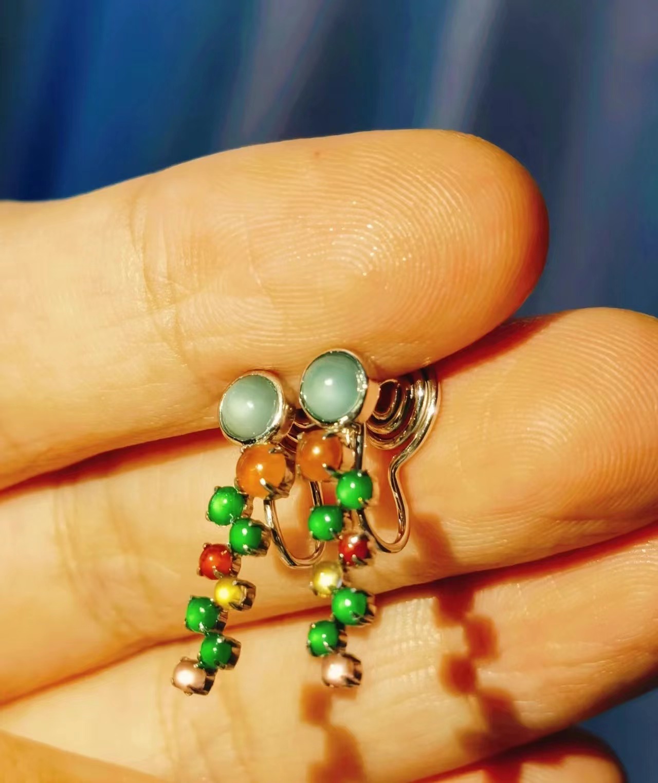 没耳洞也不用扎耳洞怎么戴耳环呢,不打耳洞也能戴耳环简直美翻了