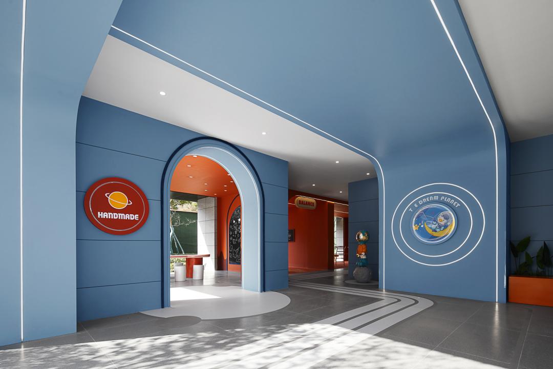 【S.U.N新作】儿童主题架空层+样板房设计：穿越时空的星际之旅！