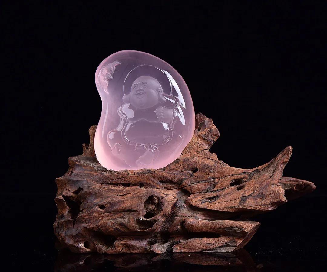 天然粉水晶原料,天然粉水晶晶族