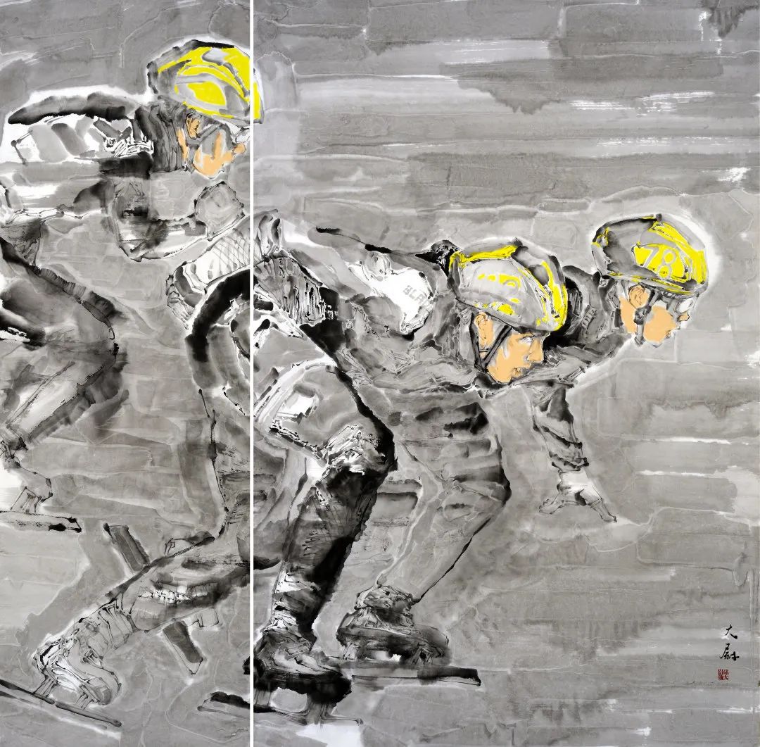 新时代中国画学术邀请展启幕,新时代中国画学术邀请展