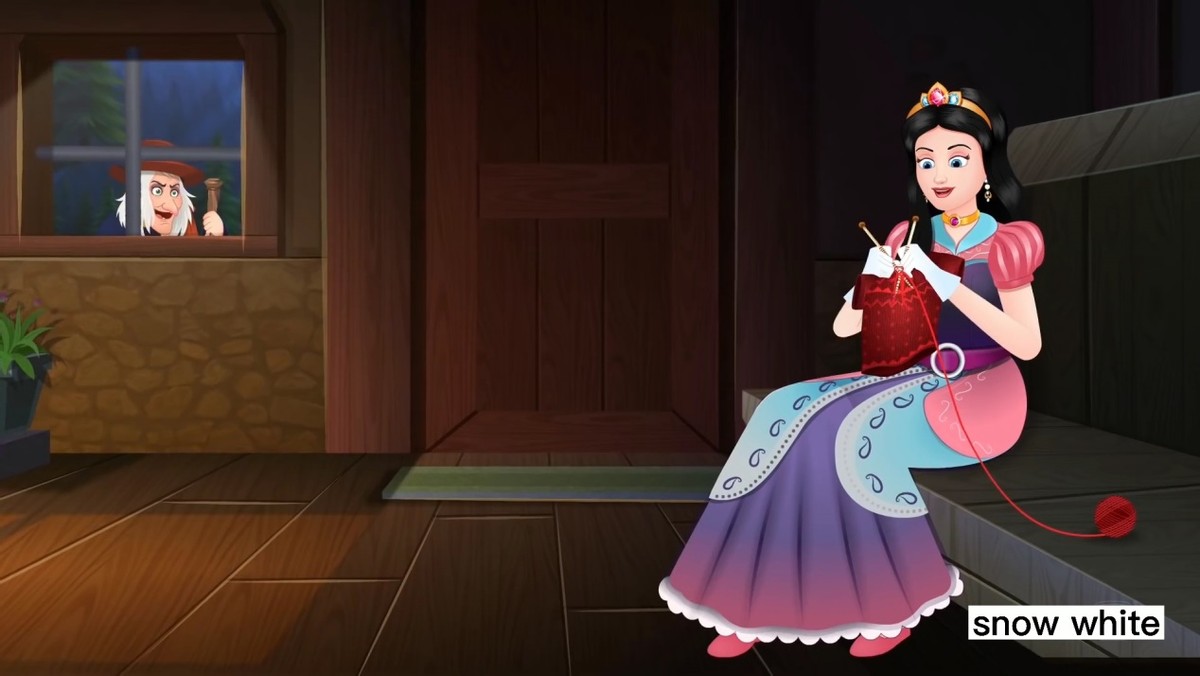 格林童话白雪公主英文阅读,白雪公主格林童话国语版