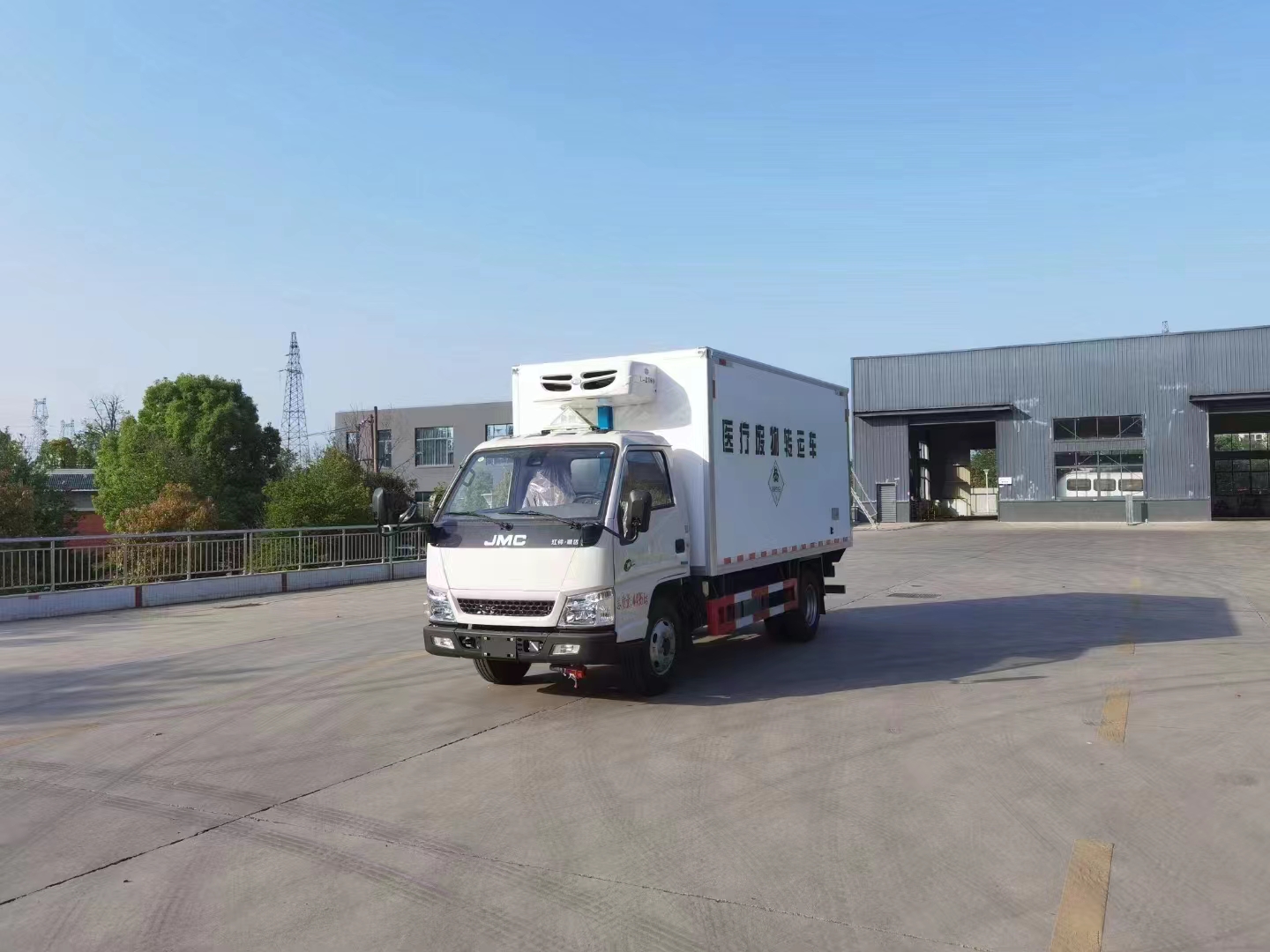 蓝牌江铃医疗废物转运车医院医废运输车