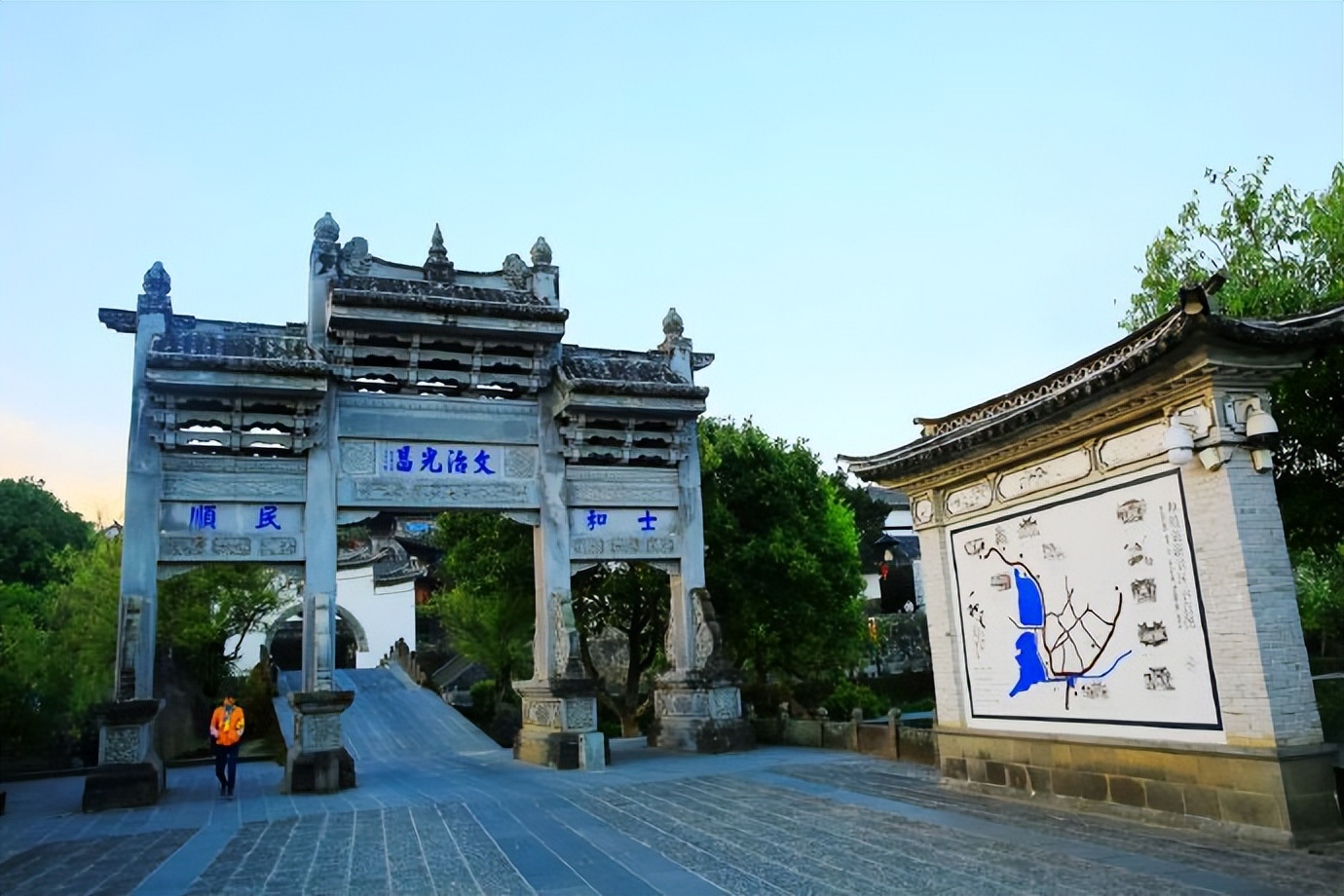 云南和顺古镇,和顺古镇如诗如画的风景