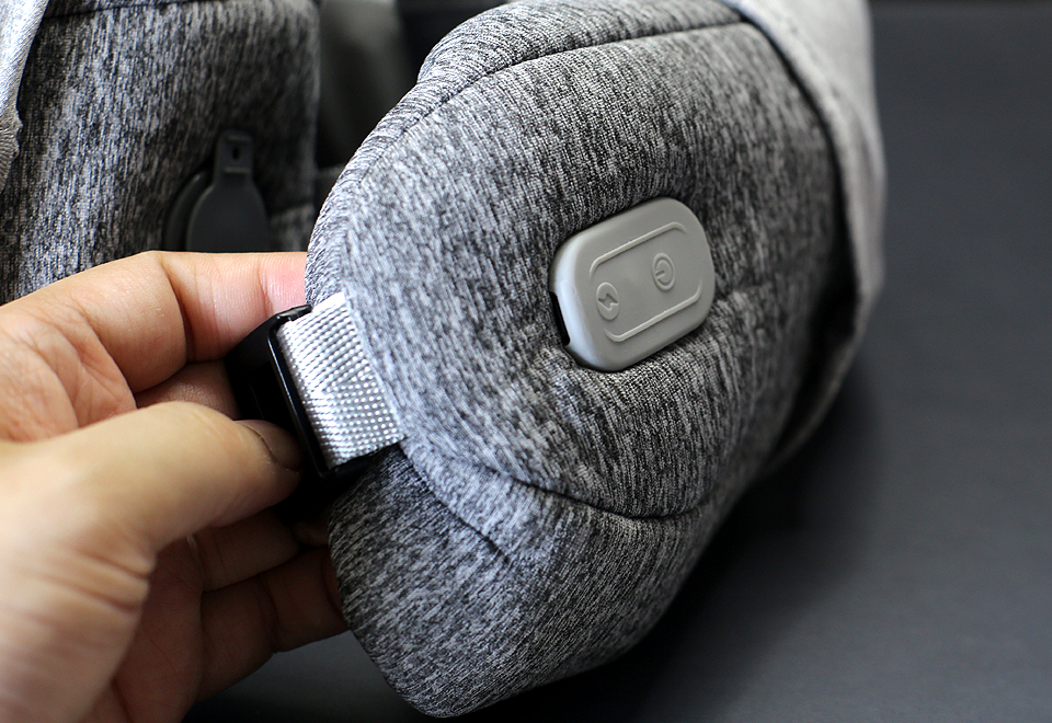 恒温热敷，一键充气，蓝宝颈椎按摩器体验