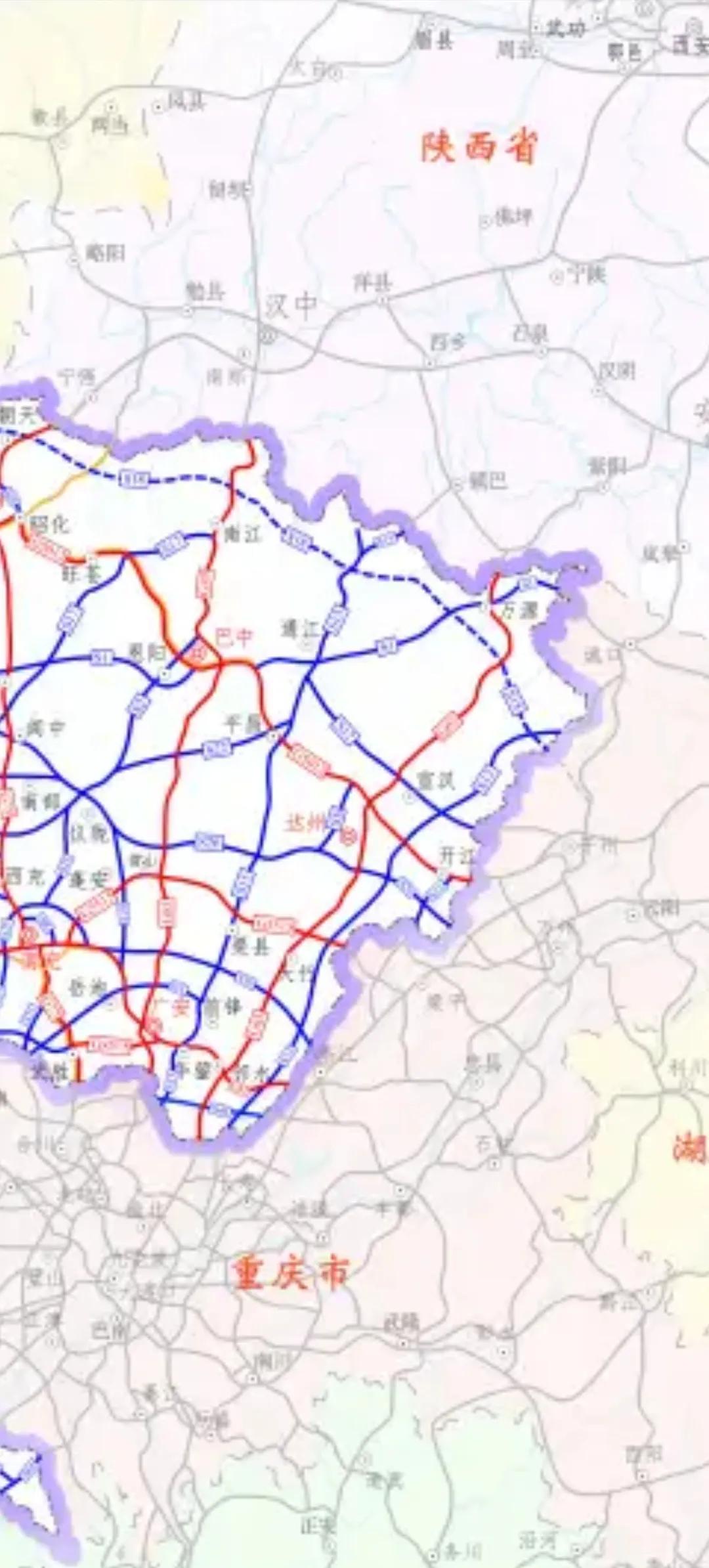 万源市未来高速规划,万源未来可能通高速的乡镇
