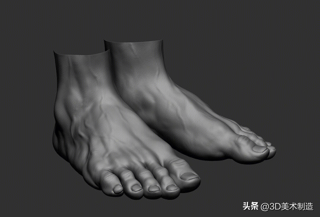 ZBrush简单模型雕刻,zbrush建模画人体头骨