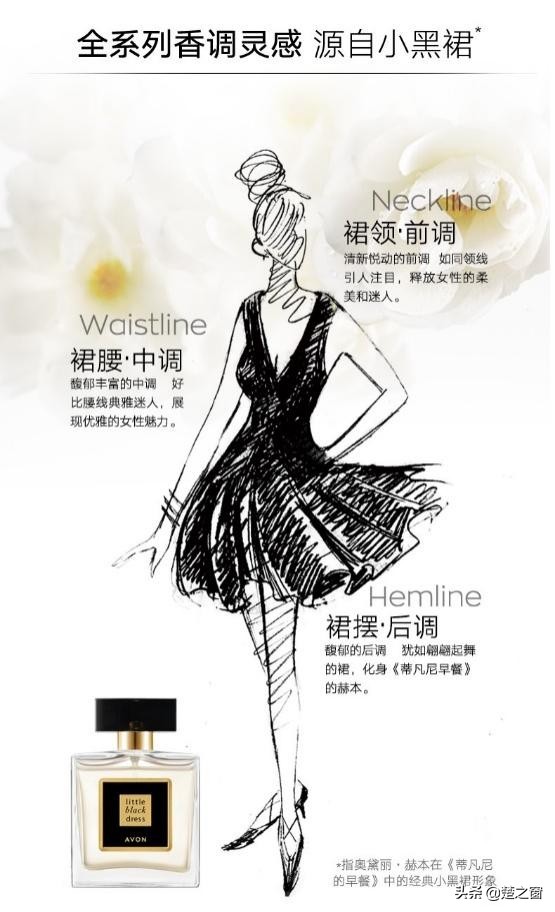 雅芳小黑裙粉色走珠,雅芳走珠止汗露小黑裙