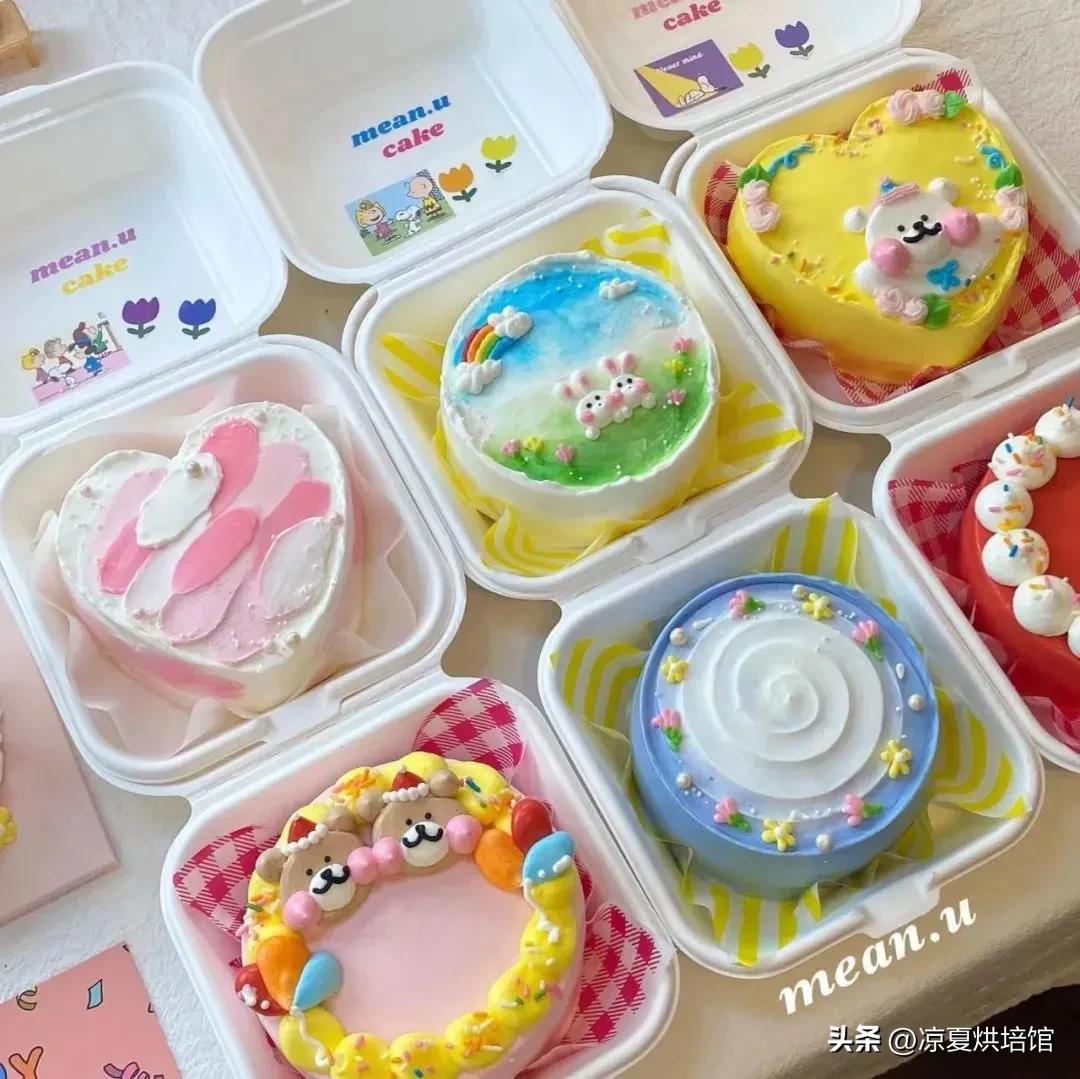 七寸便当盒子蛋糕,奥利奥便当盒子蛋糕