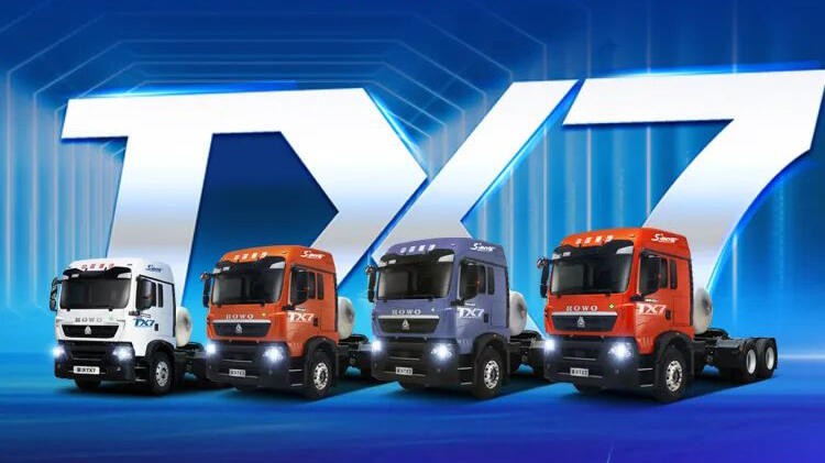 重汽豪沃tx7lng燃气车560马力,中国重汽豪沃tx7