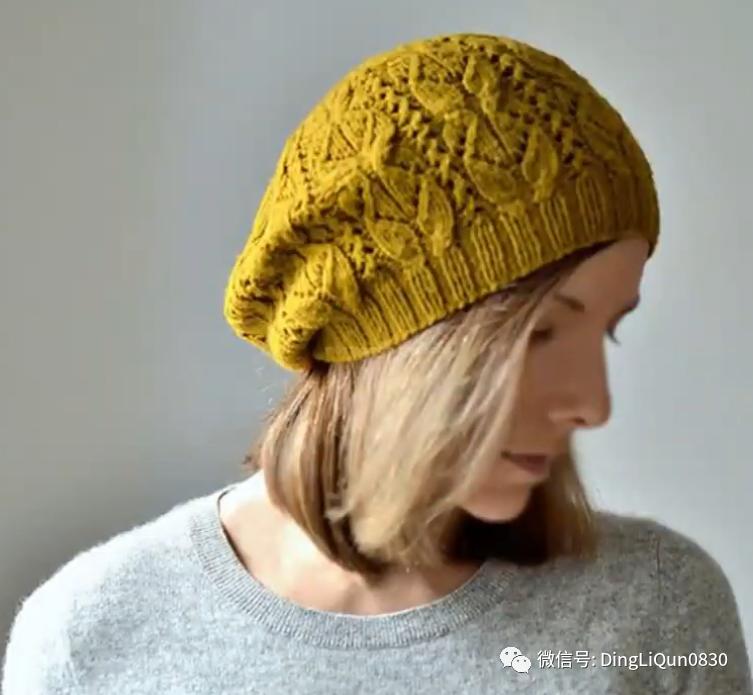 针织帽子款式大全,针织贝雷帽100款