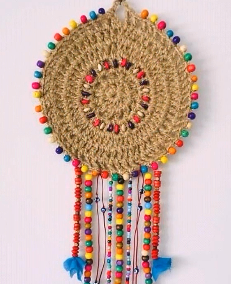 钩针编织各种墙挂花篮,钩针花环墙挂玫瑰花教程