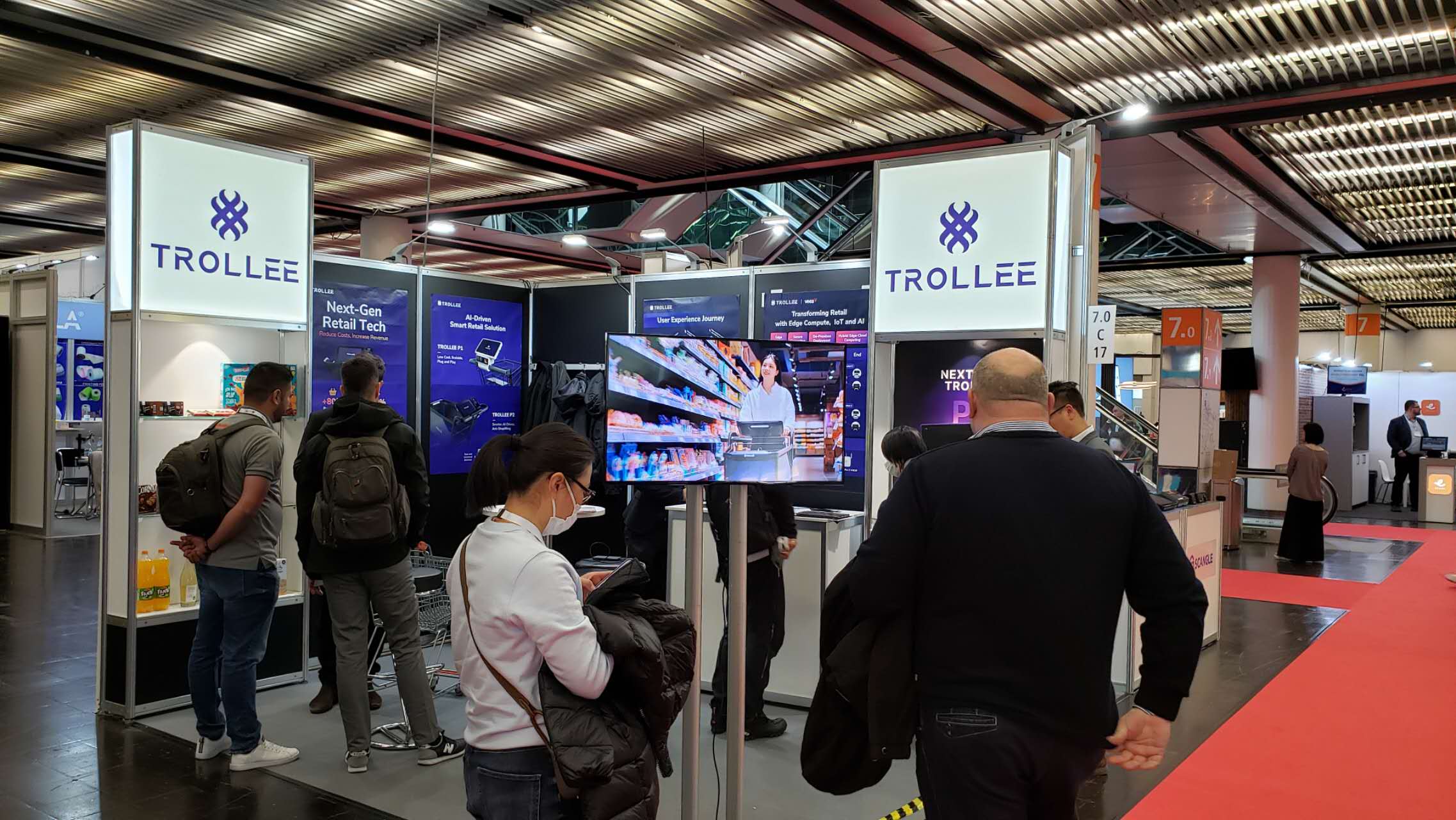 多利GO智能购物车P2海外首发，重磅亮相EuroShop2023