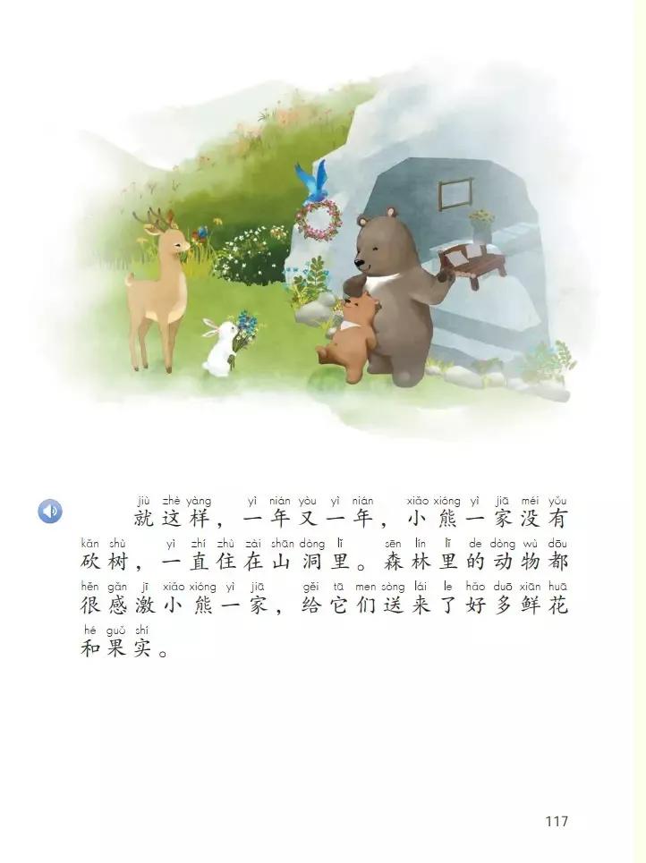 人教版小学语文一年级下册课本（电子版）寒假预习，快收藏