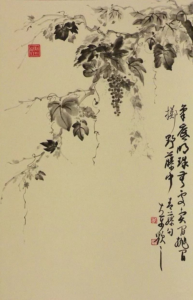 东方美学的中国画神韵,东方水墨画