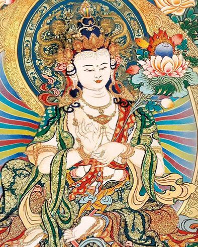 大日如来唐卡的寓意和象征,扎基拉姆前世今生唐卡什么寓意