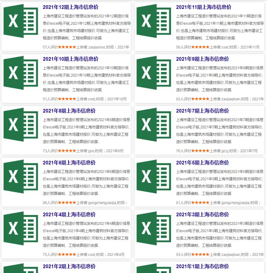 上海造价工程,上海市建设工程造价数据标准