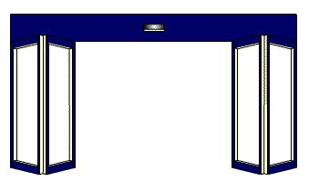 折叠门推拉门,卫生间折叠门