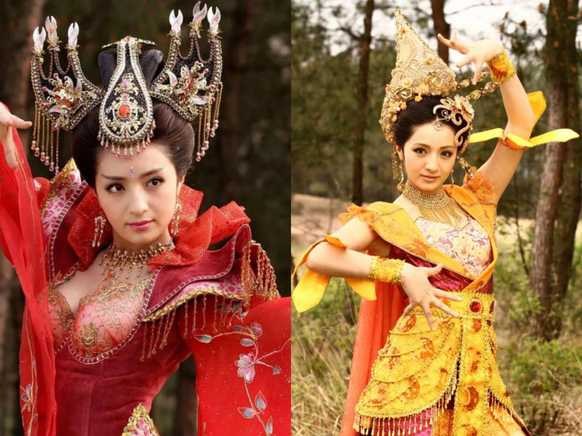 鸡毛穿一身、通天大脑门…国产神话剧的惊人造型，他们全都承包了