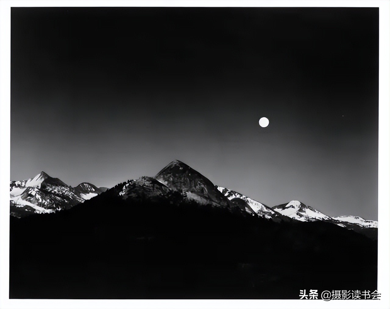 安塞尔亚当斯风光摄影,安塞尔亚当斯摄影经典作品图片