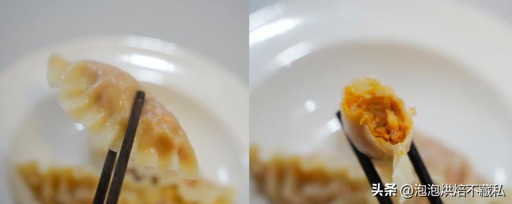 一次吃到三种口味的水饺,一次吃了40个水饺