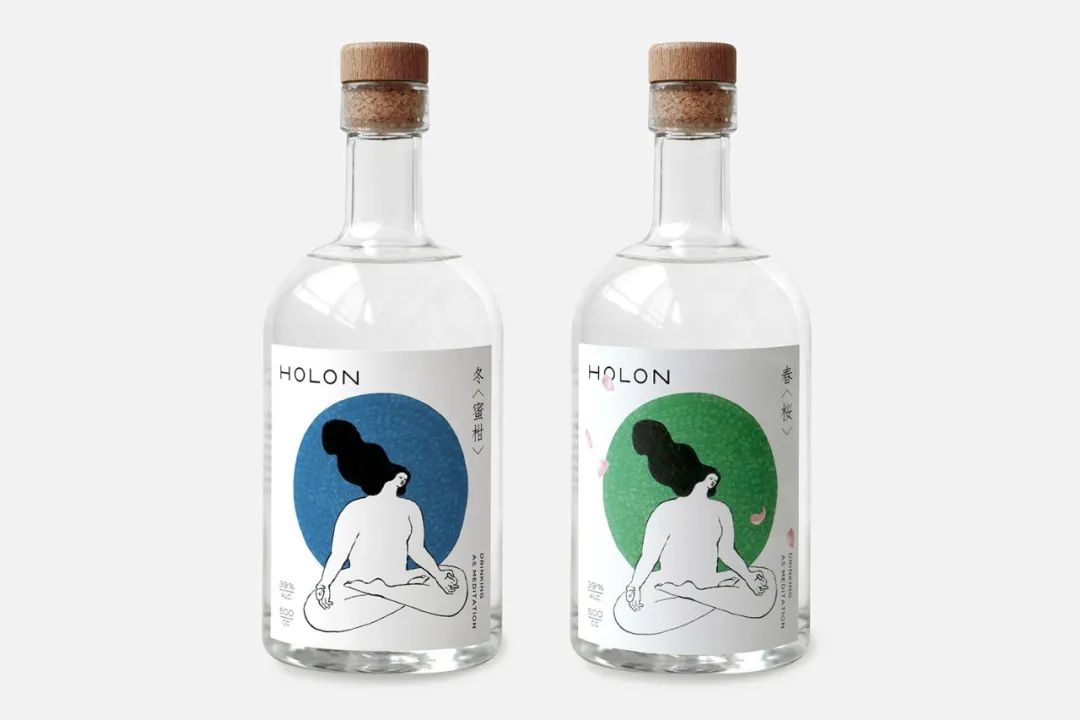 简约化酒包装设计图片,这些酒包装设计太上头了