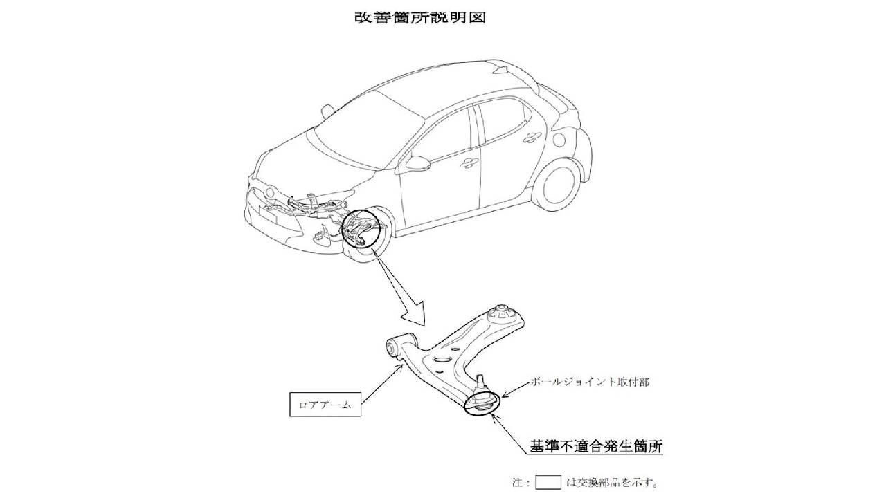 官方2023年丰田召回哪几款车型,日本丰田召回超58万辆车什么车型