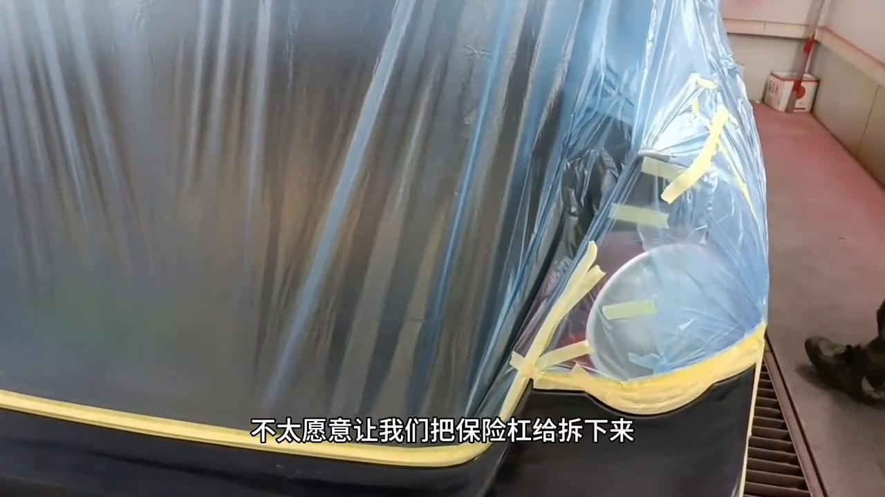 迈腾喷漆修复视频教程,大众迈腾油漆修复流程图片