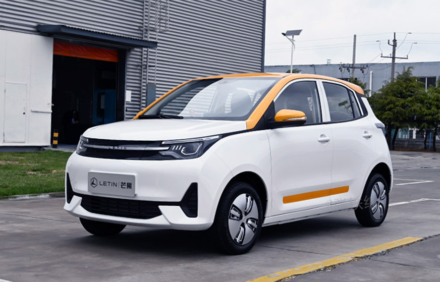 雷丁芒果新能源汽车代步3万内,四门五座的雷丁芒果新能源汽车