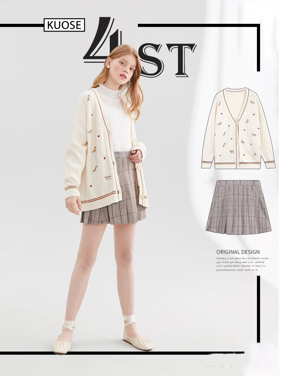 暖心针织衫百搭休闲又减龄,这些甜美清新的针织衫精彩又耐看