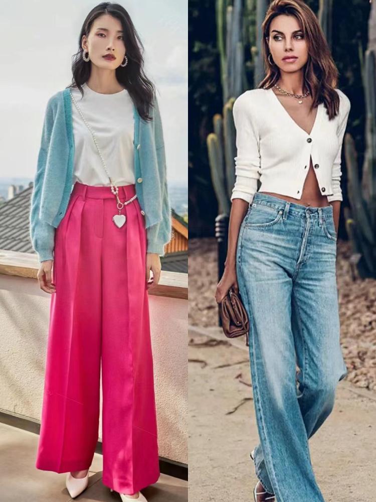 奶奶衫最洋气的搭配,王小骞奶奶衫怎么穿才好看