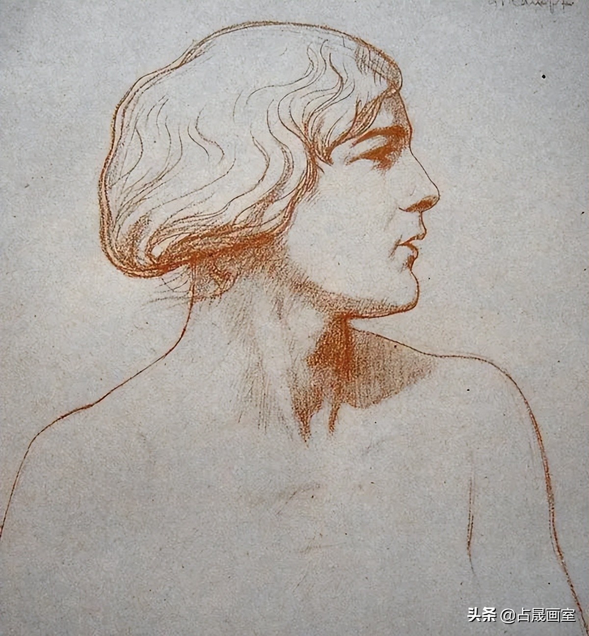 德国素描大师，康波夫严谨的素描