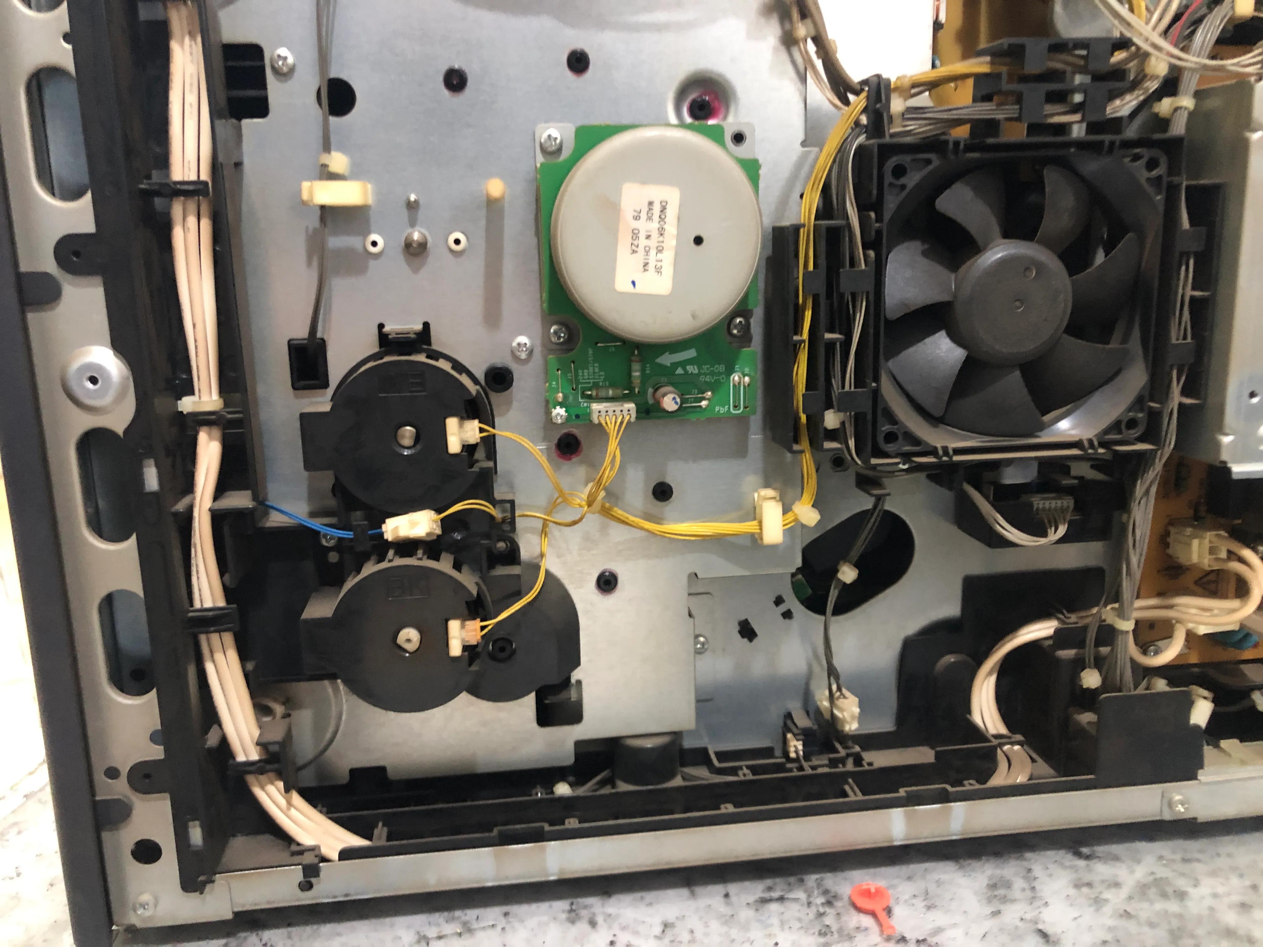 京瓷2010维修教程,京瓷2010拆机更换传感器