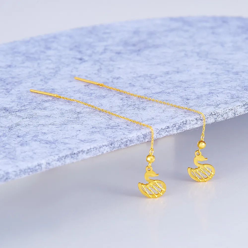 黄金耳饰大小一样是什么意思,怎么挑选适合自己的黄金耳饰