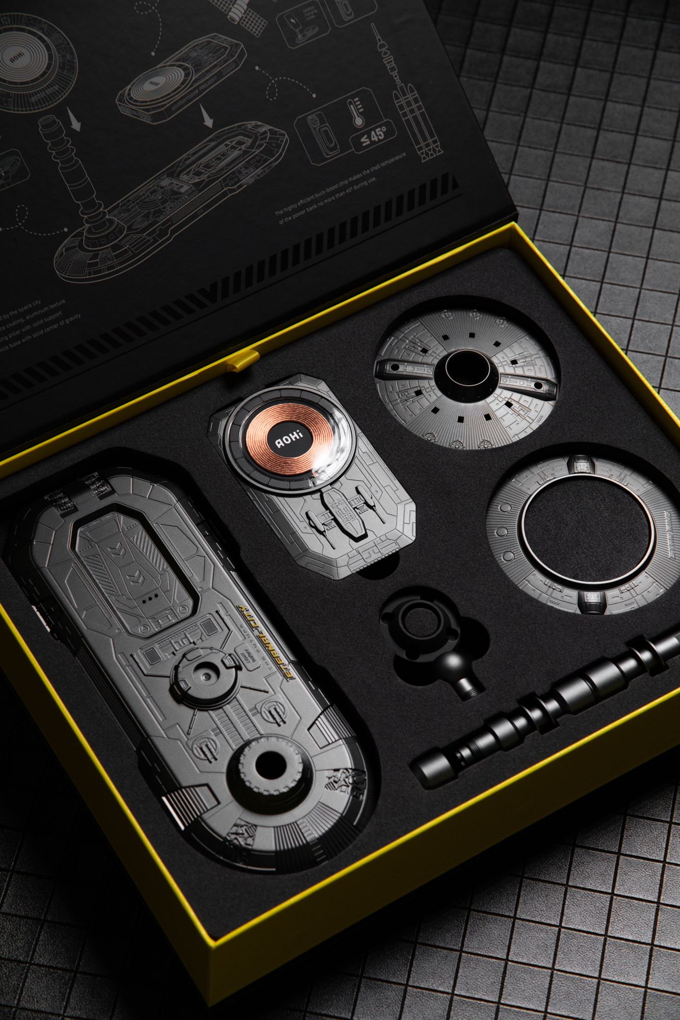 自己拼装一套无线充电器是什么体验？Aohi永恒之城无线充电器