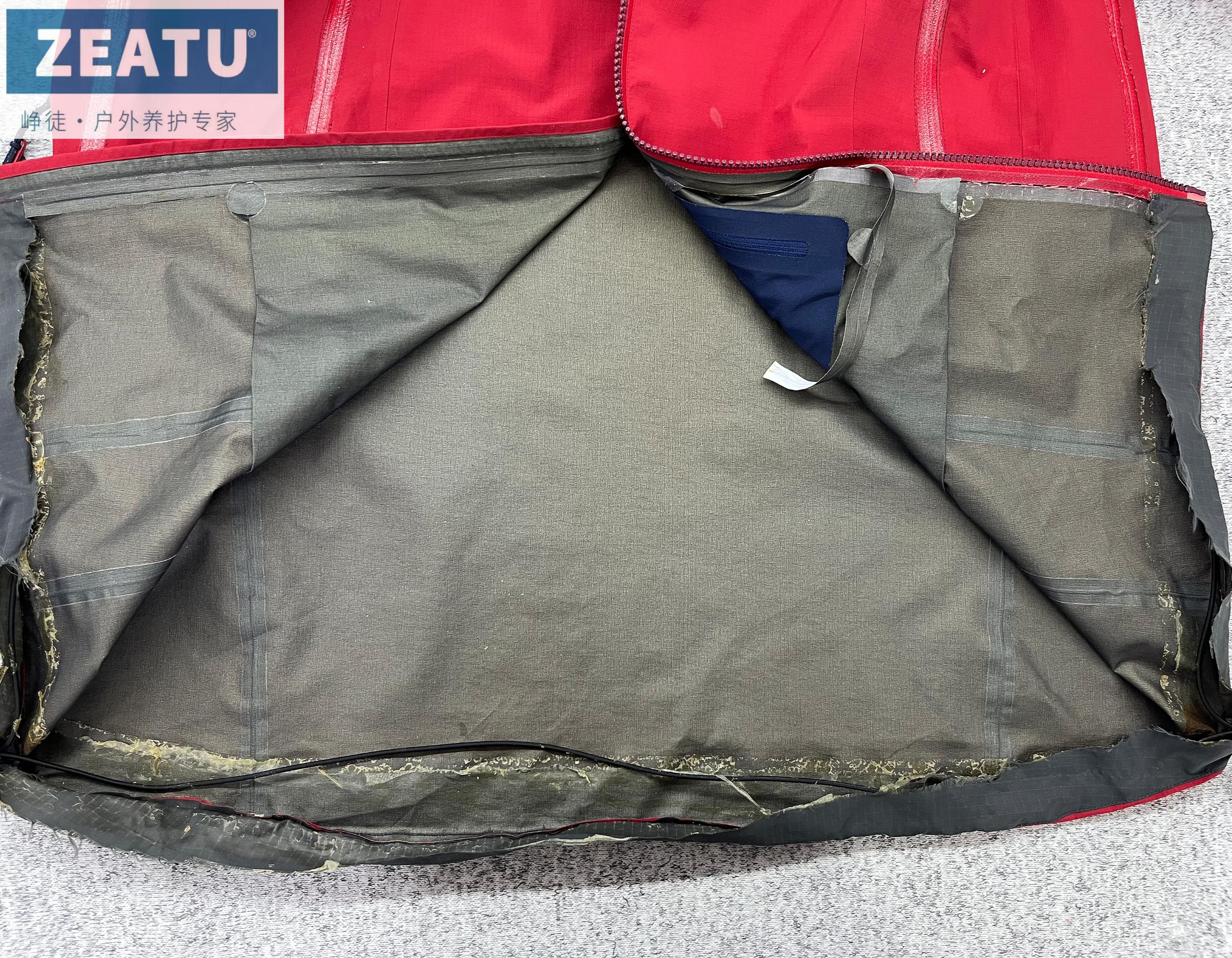 始祖鸟破洞冲锋衣如何修复,始祖鸟冲锋衣防水修复教程