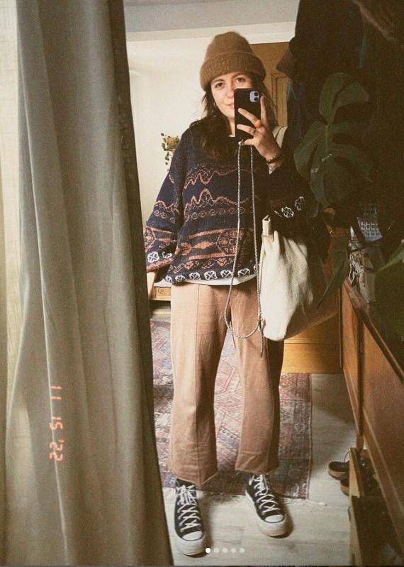 165120斤微胖女生穿搭冬季博主,微胖型身材穿搭博主