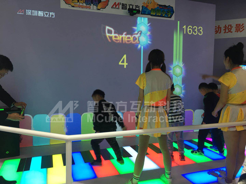 儿童室内游乐场全息互动,哪个儿童乐园有互动滑梯投影