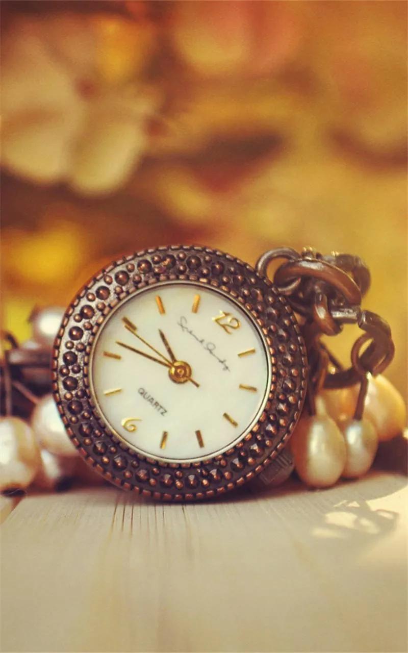 唯美景深壁纸,手机动态钟表壁纸