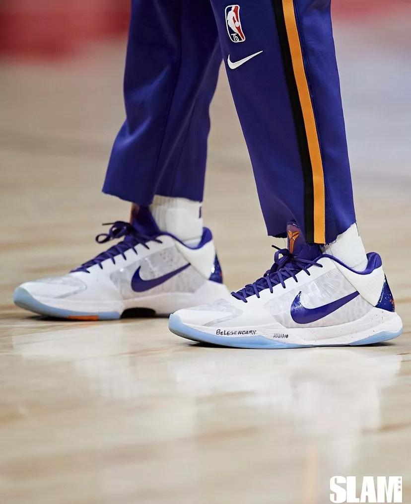 塔克上脚nike,塔克上脚科比篮球鞋