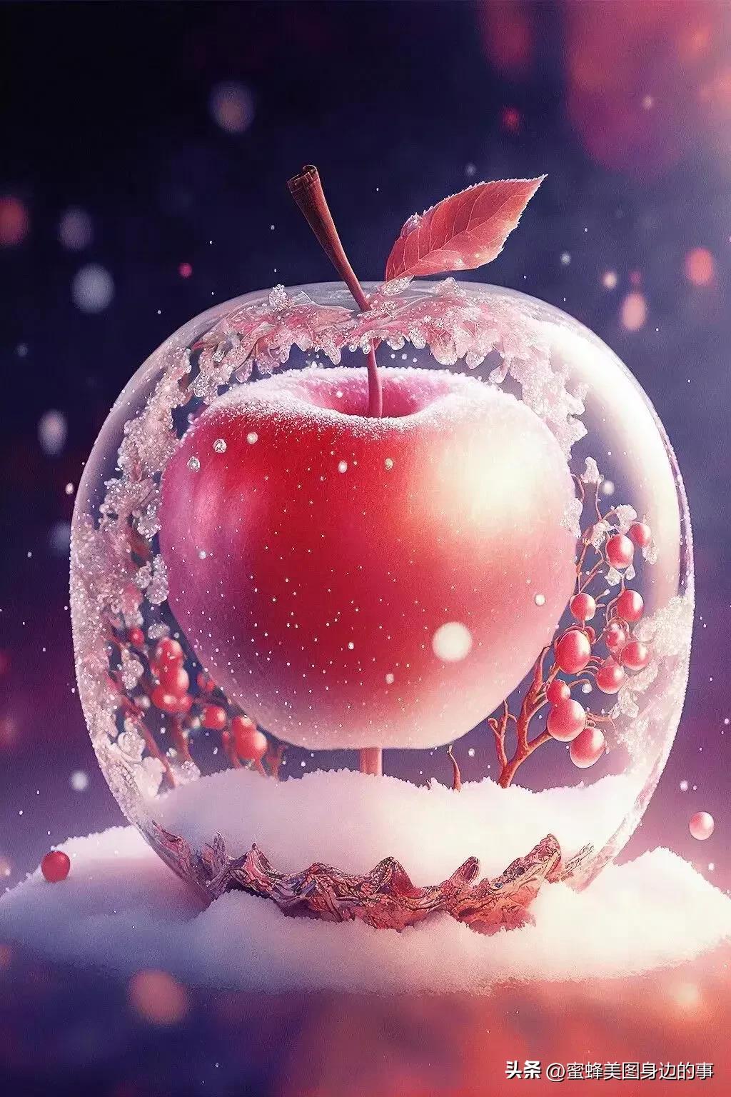 平安夜结平安果祝友友们平安喜乐,平安夜接平安果愿大家都平平安安