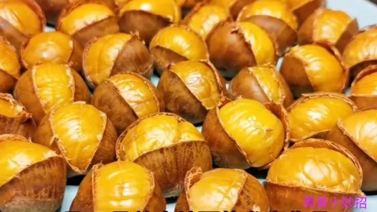 板栗剥了壳怎么才好吃,板栗太硬怎么切一个开口