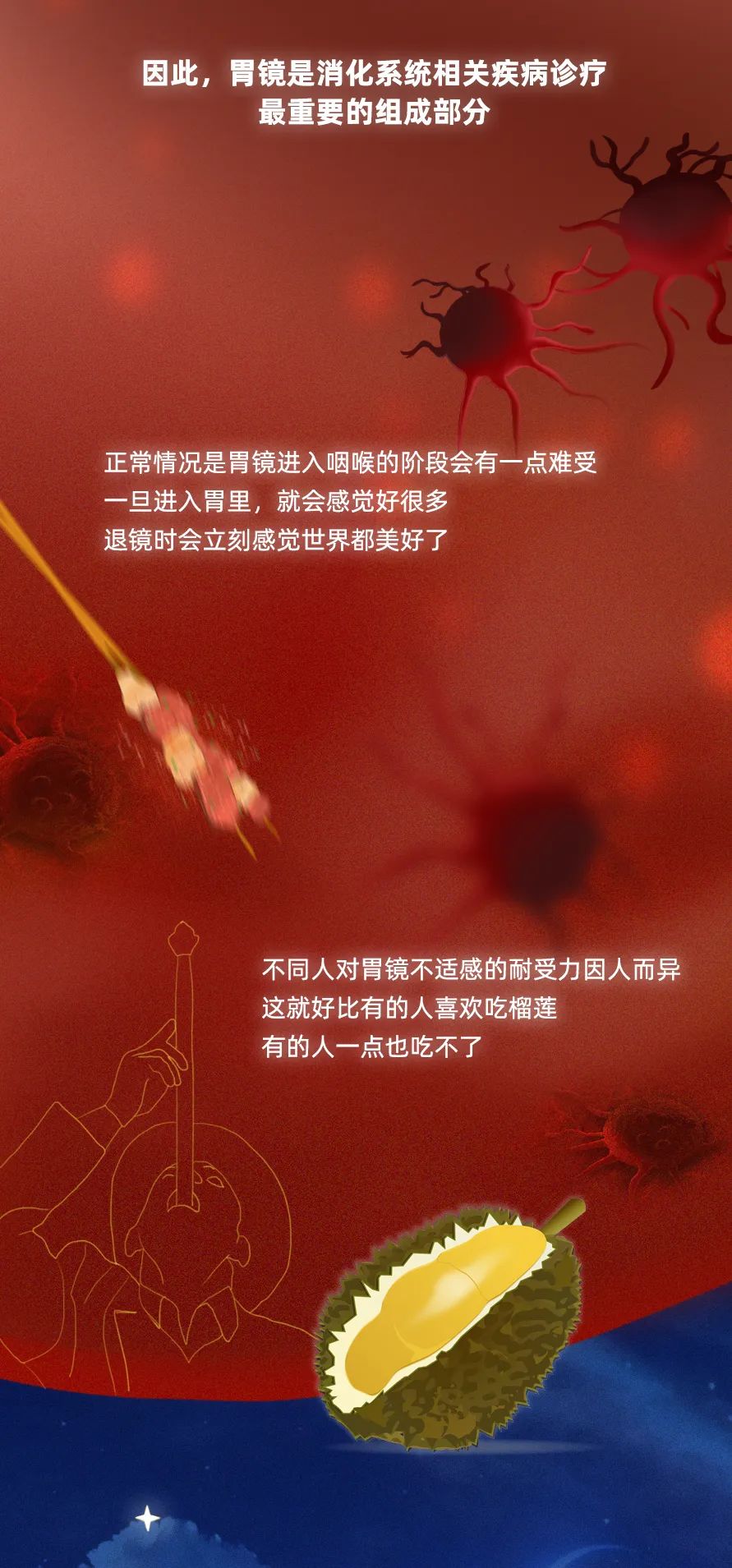 胃镜检查全过程演示，看完你还会怕吗？