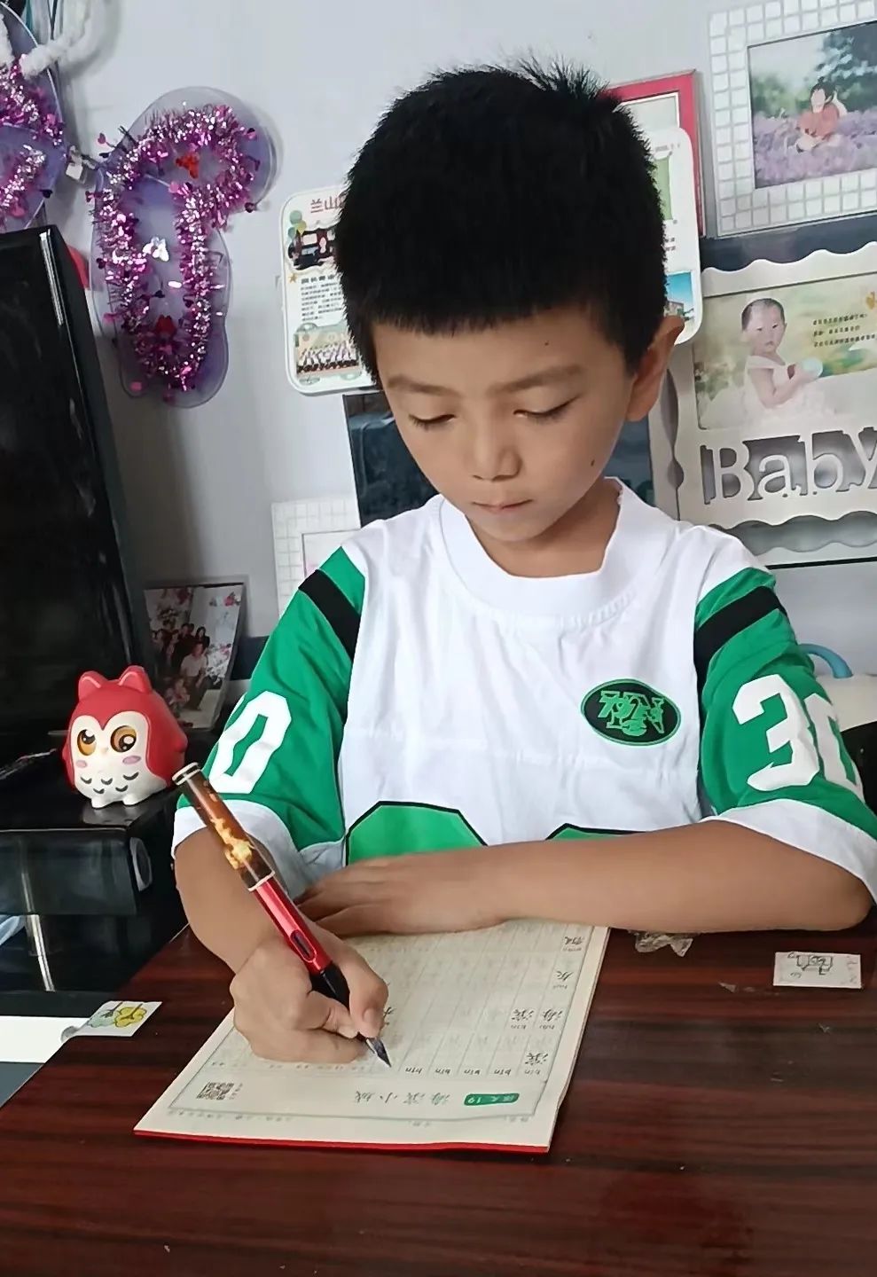 小学学霸练字二年级,练字小学二年级展示