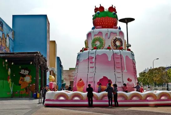 巧克力开心乐园自由行门票团购,上海巧克力开心乐园喷泉