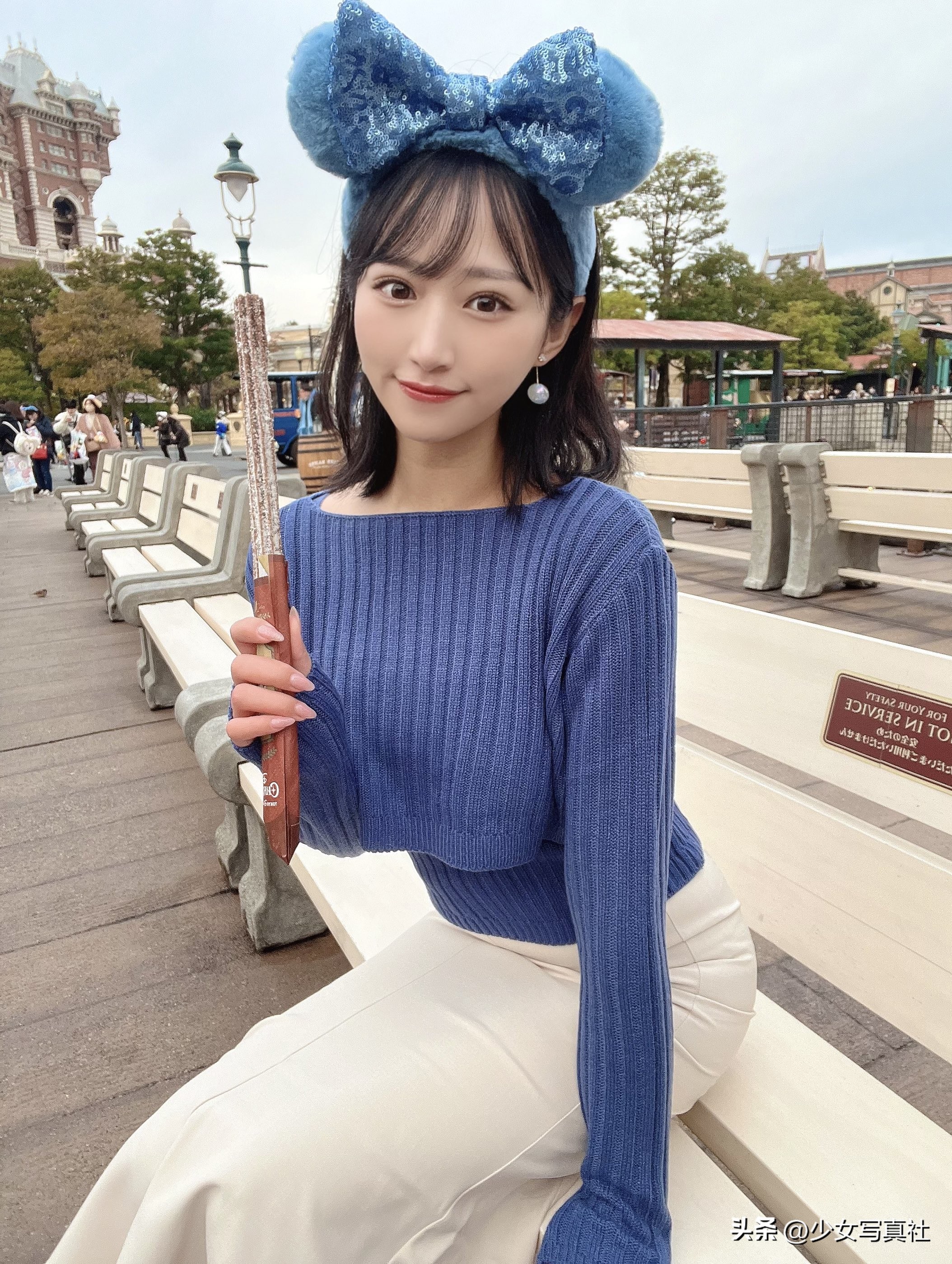 大长腿美女，日本超人气车模川瀬もえ！