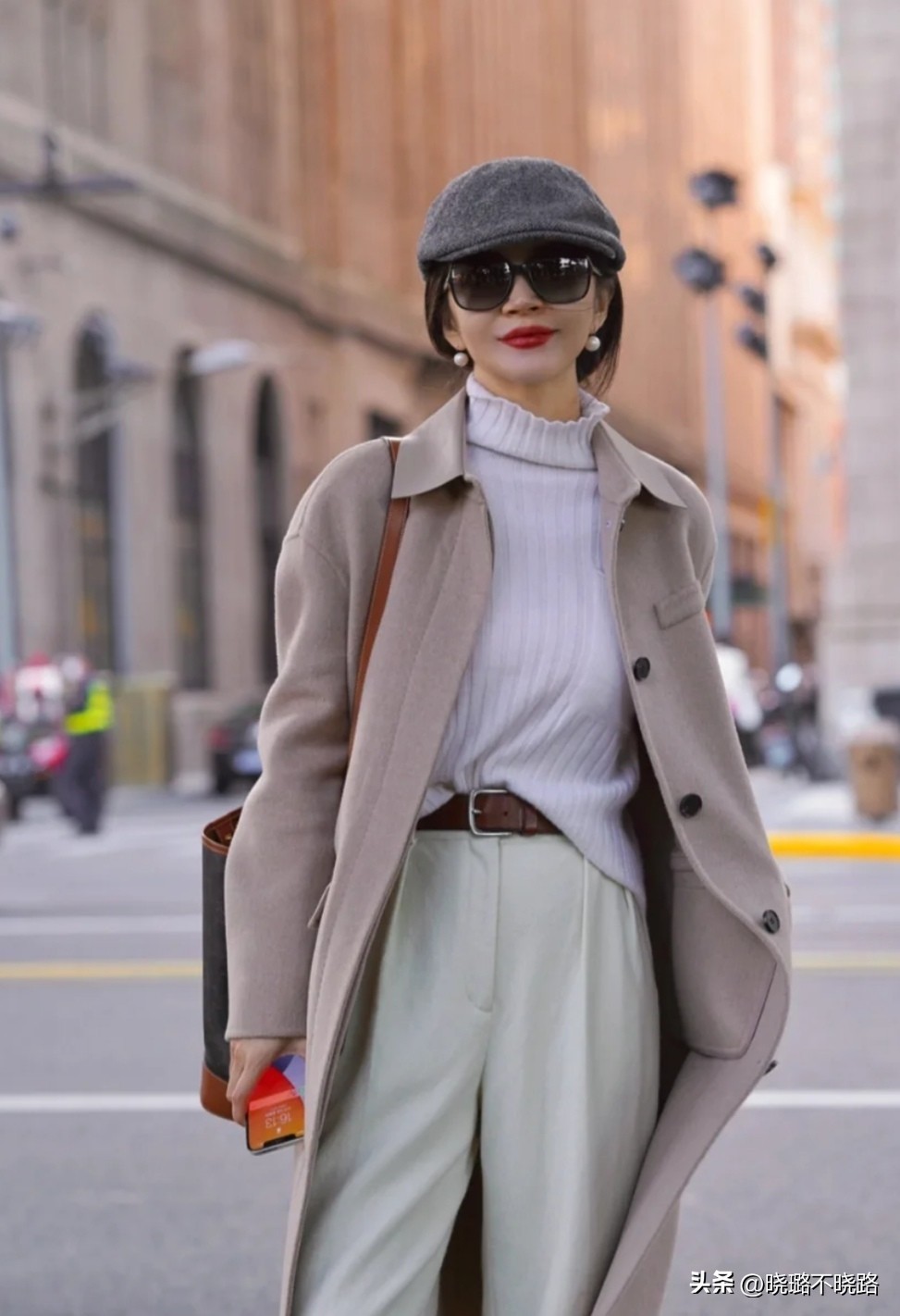 三木妈妈戴什么颜色的贝雷帽,三木妈妈的贝雷帽穿搭